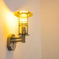 Forli Wandleuchte Edelstahl, 1-flammig, Bewegungsmelder -LEDVANCE Verkäufe forli wandleuchte h165493 11