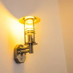 Forli Wandleuchte Edelstahl, 1-flammig, Bewegungsmelder -LEDVANCE Verkäufe forli wandleuchte h165493 12