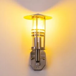 Forli Wandleuchte Edelstahl, 1-flammig, Bewegungsmelder -LEDVANCE Verkäufe forli wandleuchte h165493 13