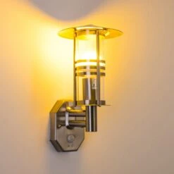 Forli Wandleuchte Edelstahl, 1-flammig, Bewegungsmelder -LEDVANCE Verkäufe forli wandleuchte h165493 9