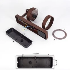 Fulham Außenwandleuchte Braun, Rostfarben, 1-flammig, Bewegungsmelder -LEDVANCE Verkäufe fulham aussenwandleuchte h3415030 4