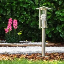 Fushun Sockelleuchte Edelstahl, 1-flammig -LEDVANCE Verkäufe fushun sockelleuchte h363 10