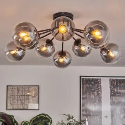 Gastor Deckenleuchte Glas 15 Cm Klar, Rauchfarben, 10-flammig -LEDVANCE Verkäufe gastor deckenleuchte glas 15 cm h3793008 8