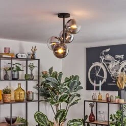 Gastor Deckenleuchte Glas 15 Cm Chrom, Klar, Rauchfarben, 4-flammig -LEDVANCE Verkäufe gastor deckenleuchte glas 15 cm h3808375 8