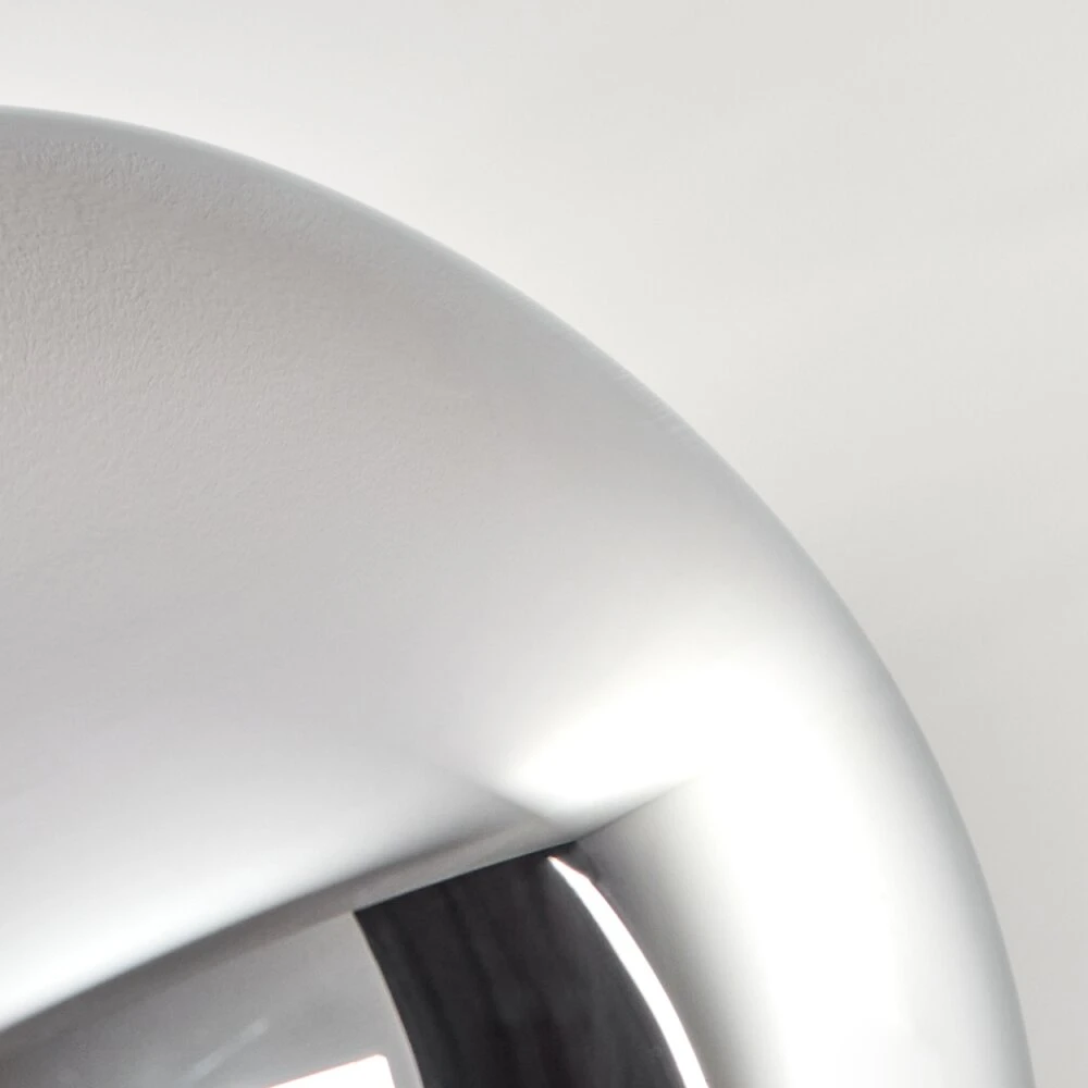 Gastor Deckenleuchte Glas 15 Cm Chrom, Rauchfarben, 9-flammig 6 Gastor Deckenleuchte Glas 15 Cm Chrom, Rauchfarben, 9-flammig – Bild 6