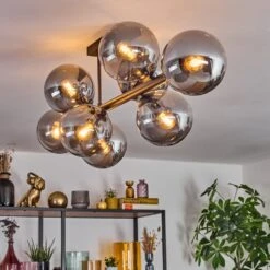 Gastor Deckenleuchte Glas 15 Cm Rauchfarben, 8-flammig -LEDVANCE Verkäufe gastor deckenleuchte glas 15 cm h3883044 8