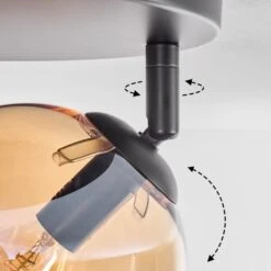 Gastor Deckenleuchte Glas 15 Cm Bernsteinfarben, Chrom, Klar, Rauchfarben, 3-flammig 14 Gastor Deckenleuchte Glas 15 Cm Bernsteinfarben, Chrom, Klar, Rauchfarben, 3-flammig -LEDVANCE Verkäufe gastor deckenleuchte glas 15 cm h9035527 2