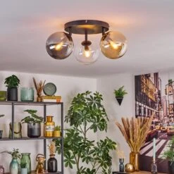 Gastor Deckenleuchte Glas 15 Cm Bernsteinfarben, Chrom, Klar, Rauchfarben, 3-flammig 20 Gastor Deckenleuchte Glas 15 Cm Bernsteinfarben, Chrom, Klar, Rauchfarben, 3-flammig -LEDVANCE Verkäufe gastor deckenleuchte glas 15 cm h9035527 8