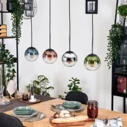 Gastor Hängeleuchte Glas 15 Cm Blau, Chrom, Grün, Klar, Kupferfarben, Rauchfarben, 4-flammig -LEDVANCE Verkäufe gastor haengeleuchte glas 15 cm h9015253 11