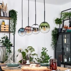 Gastor Hängeleuchte Glas 15 Cm Blau, Chrom, Grün, Klar, Kupferfarben, Rauchfarben, 4-flammig -LEDVANCE Verkäufe gastor haengeleuchte glas 15 cm h9015253 13