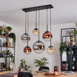 Gastor Hängeleuchte Glas 20 Cm, 25 Cm, 30 Cm Bernsteinfarben, Chrom, Klar, Kupferfarben, Rauchfarben, 6-flammig -LEDVANCE Verkäufe gastor haengeleuchte glas 20 cm 25 cm 30 cm h3949726 8