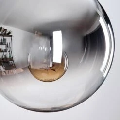 Gastor Hängeleuchte Glas 20 Cm Chrom, Klar, Rauchfarben, 1-flammig -LEDVANCE Verkäufe gastor haengeleuchte glas 20 cm h3827864 2