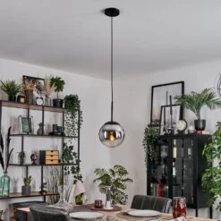 Gastor Hängeleuchte Glas 20 Cm Chrom, Klar, Rauchfarben, 1-flammig -LEDVANCE Verkäufe gastor haengeleuchte glas 20 cm h3827864 8