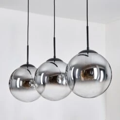 Gastor Hängeleuchte Glas 30 Cm Klar, Rauchfarben, 3-flammig -LEDVANCE Verkäufe gastor haengeleuchte glas 30 cm h3832462 7