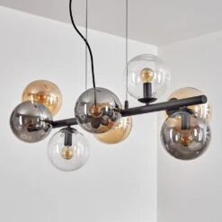 Gastor Pendelleuchte Glas 15 Cm Bernsteinfarben, Klar, Rauchfarben, 8-flammig -LEDVANCE Verkäufe gastor pendelleuchte glas 15 cm h3852316 7