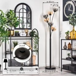 Gastor Stehleuchte Glas 15 Cm Bernsteinfarben, Klar, Rauchfarben, 6-flammig 17 Gastor Stehleuchte Glas 15 Cm Bernsteinfarben, Klar, Rauchfarben, 6-flammig -LEDVANCE Verkäufe gastor stehleuchte glas 15 cm h3777091 3