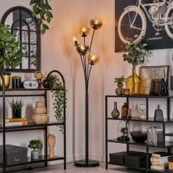 Gastor Stehleuchte Glas 15 Cm Bernsteinfarben, Klar, Rauchfarben, 5-flammig -LEDVANCE Verkäufe gastor stehleuchte glas 15 cm h3778395 6