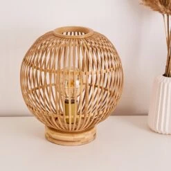 Geubus Tischleuchte Hellbraun, 1-flammig -LEDVANCE Verkäufe geubus tischleuchte h3378502 5