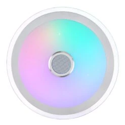 Globo DUNNY Deckenleuchte LED Weiß, 1-flammig, Fernbedienung, Farbwechsler -LEDVANCE Verkäufe globo dunny deckenleuchte 41371 24 5