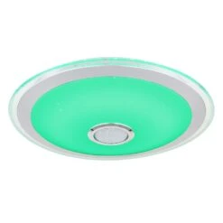 Globo DUNNY Deckenleuchte LED Weiß, 1-flammig, Fernbedienung, Farbwechsler -LEDVANCE Verkäufe globo dunny deckenleuchte 41371 24 8