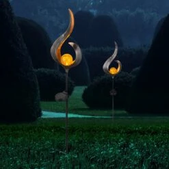 Globo FLAMMO Solar-Dekoleuchte LED Bronze, 1-flammig -LEDVANCE Verkäufe globo flammo solar dekoleuchte 33465 2