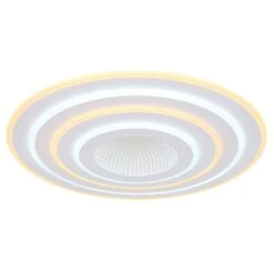 Globo JOCELYN Deckenleuchte LED Weiß, 1-flammig, Fernbedienung -LEDVANCE Verkäufe globo jocelyn deckenleuchte 48544 60sh 5