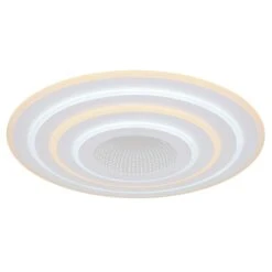 Globo JOCELYN Deckenleuchte LED Weiß, 1-flammig, Fernbedienung -LEDVANCE Verkäufe globo jocelyn deckenleuchte 48544 60sh 6