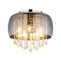 Globo KALLA Deckenleuchte Chrom, 5-flammig