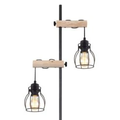 Globo MINA Stehleuchte Schwarz, 2-flammig -LEDVANCE Verkäufe globo mina stehleuchte 153260s 3