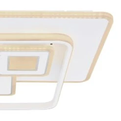 Globo RODERICK Deckenleuchte LED Weiß, 1-flammig, Fernbedienung -LEDVANCE Verkäufe globo roderick deckenleuchte 48441 50sh 5