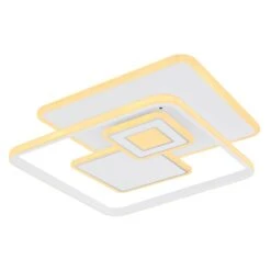 Globo RODERICK Deckenleuchte LED Weiß, 1-flammig, Fernbedienung -LEDVANCE Verkäufe globo roderick deckenleuchte 48441 50sh 6