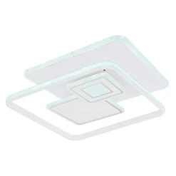 Globo RODERICK Deckenleuchte LED Weiß, 1-flammig, Fernbedienung -LEDVANCE Verkäufe globo roderick deckenleuchte 48441 50sh 7