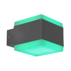 Globo SLICE Außenleuchte LED Anthrazit, 1-flammig, Farbwechsler -LEDVANCE Verkäufe globo slice aussenleuchte 34173rgbsh 8