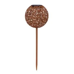 Globo SUNI Solarleuchte LED Rostfarben, 1-flammig -LEDVANCE Verkäufe globo suni solarleuchte 33743r 3