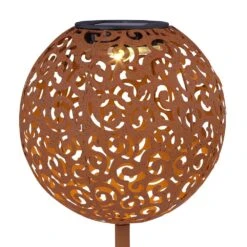 Globo SUNI Solarleuchte LED Rostfarben, 1-flammig -LEDVANCE Verkäufe globo suni solarleuchte 33743r 5