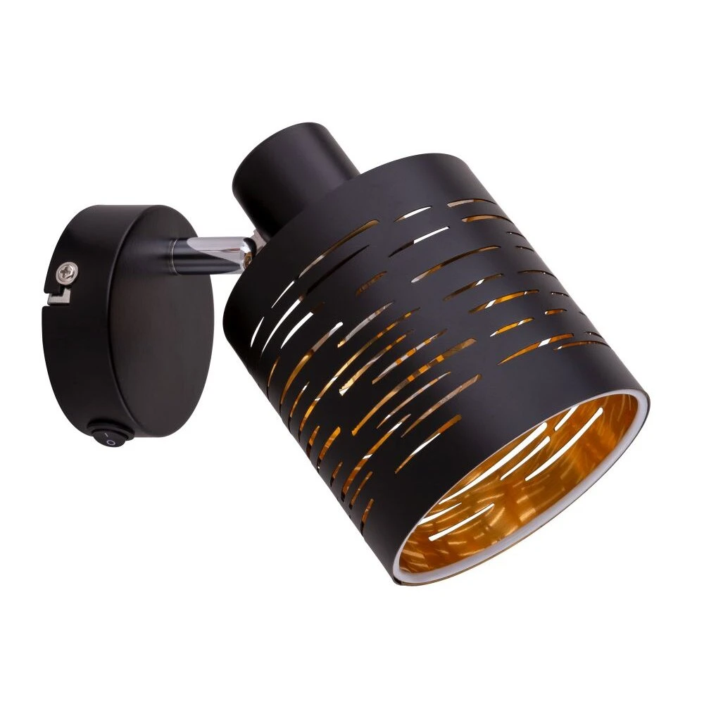 Globo TUNNO Wandleuchte Schwarz, 1-flammig 2 Globo TUNNO Wandleuchte Schwarz, 1-flammig – Bild 2