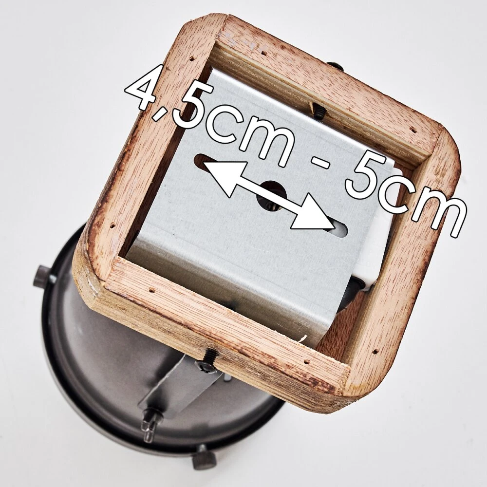 Glostrup Wandleuchte Braun, Edelstahl, 1-flammig 17 Glostrup Wandleuchte Braun, Edelstahl, 1-flammig – Bild 17