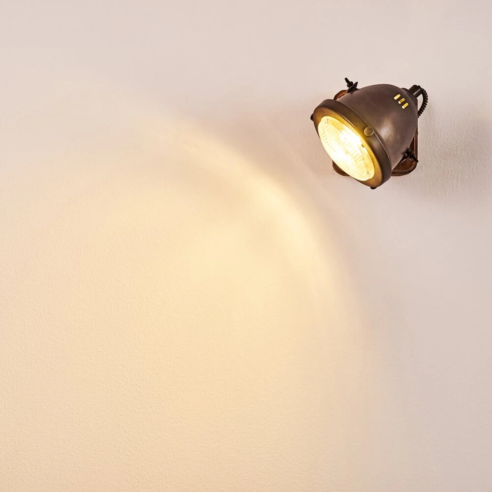 Glostrup Wandleuchte Braun, Edelstahl, 1-flammig 10 Glostrup Wandleuchte Braun, Edelstahl, 1-flammig – Bild 10