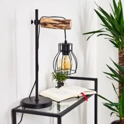 Gondo Tischleuchte Holz Hell, Schwarz, 1-flammig -LEDVANCE Verkäufe gondo tischleuchte h3332399 8