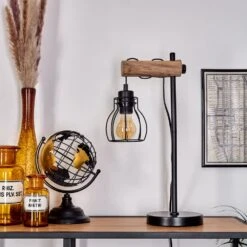 Gondo Tischleuchte Naturfarben, Schwarz, 1-flammig -LEDVANCE Verkäufe gondo tischleuchte h3535981 13