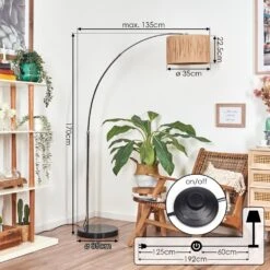 Granja Stehleuchte 35 Cm Chrom, Schwarz, 1-flammig 15 Granja Stehleuchte 35 Cm Chrom, Schwarz, 1-flammig -LEDVANCE Verkäufe granja stehleuchte 35 cm h3961858 3