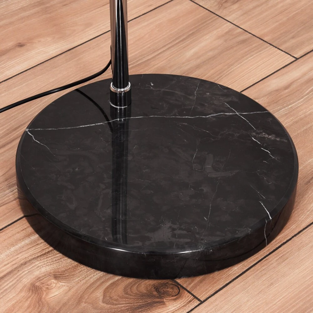 Granja Stehleuchte 35 Cm Chrom, Schwarz, 1-flammig 6 Granja Stehleuchte 35 Cm Chrom, Schwarz, 1-flammig – Bild 6