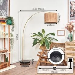 Granja Stehleuchte 40 Cm Messing, Schwarz, 1-flammig -LEDVANCE Verkäufe granja stehleuchte 40 cm h3956526 3