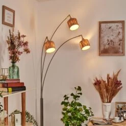 Granja Stehleuchte Nickel-Matt, Schwarz, 3-flammig -LEDVANCE Verkäufe granja stehleuchte h3896068 8