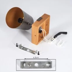 Gressot Wandleuchte Antik, Naturfarben, Nickel-Matt, 1-flammig -LEDVANCE Verkäufe gressot wandleuchte h3545140 4