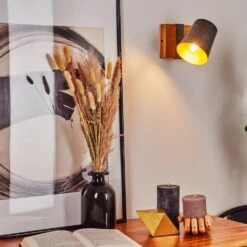 Gressot Wandleuchte Antik, Naturfarben, Nickel-Matt, 1-flammig -LEDVANCE Verkäufe gressot wandleuchte h3545140 6