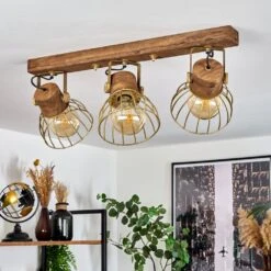 Grunnfjord Deckenleuchte Gold, Naturfarben, 3-flammig 21 Grunnfjord Deckenleuchte Gold, Naturfarben, 3-flammig -LEDVANCE Verkäufe grunnfjord deckenleuchte h3549407 9