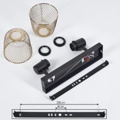 Guitton Deckenleuchte Schwarz, 2-flammig -LEDVANCE Verkäufe guitton deckenleuchte h3630778 4