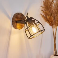 Haervej Wandleuchte Holz Dunkel, Schwarz, 1-flammig -LEDVANCE Verkäufe haervej wandleuchte h3365823 6