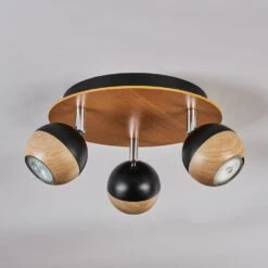 Haldor Deckenleuchte Braun, Chrom, Schwarz, 3-flammig -LEDVANCE Verkäufe haldor deckenleuchte h3861394 7